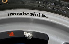 Marchesini wheel rim decals - marchesini,