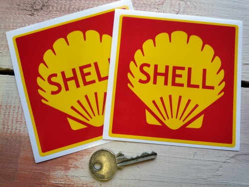 Shell red square race rally - red, &