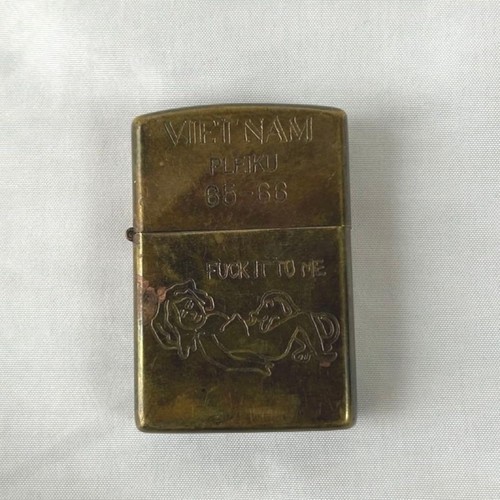Zippo vietnam war oil lighter - oil,