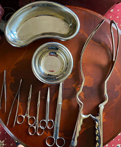 Antique victorian surgical set - antique,