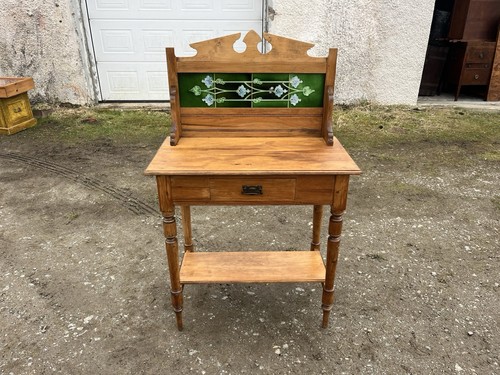 Art nouveau washstand - art, /