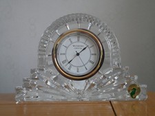 Waterford Crystal Large Cottage Clock