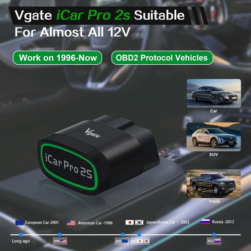 Vgate icar pro obd2 scanner - icar, 2s