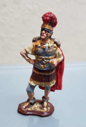 Roman centurion painted - roman, centurion,