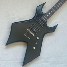 B.C.Rich Warlock Model Black Electric Guitar Used Shipping From Japan