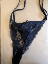 3 Pack Women G-String  in Black New With Tags by Secret Possessions* Primark Ltd