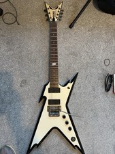Dean Razorback 7-String (2007 Korea) – White, Excellent Condition + Hard Case