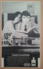 Aramis Cologne Original UK Press Advert  1971
