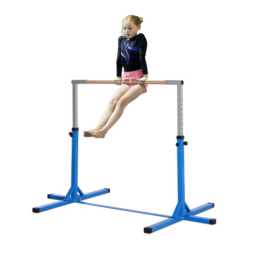 Adjustable kids gymnastics bar - adjustable,