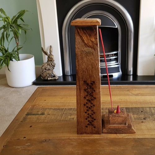Wooden incense stick - wooden, tower