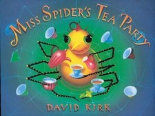 Miss Spider's Tea Party - David Kirk, 0590477242, hardcover