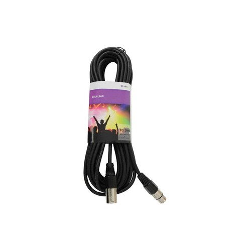 Qtx dmx lighting cable pin - dmx, 3-pin