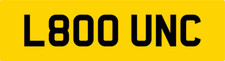 BOUNCE REG NUMBER PLATE L800
