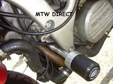 R&G Racing PAIR CLASSIC CRASH PROTECTORS for Honda RVF400 (NC35) (All Years)