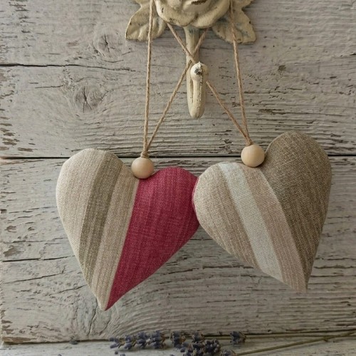 Pair handmade hanging - of,