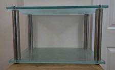 Glass AV Component Stand