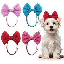 1pc Dog Hair Bow Headbands for
