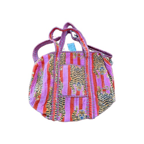 Handmade quilted duffle - handmade,