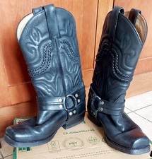 Sancho Leather Handmade Spanish Cowboy Boots