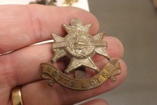 MILITARY BADGE NOTTS AND DERBY REGIMENT 4.5CM BY 4.5CM (1178)