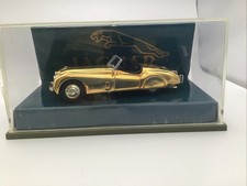 Corgi Classics Gold Plated XK 120 Diecast Model Car Boxed