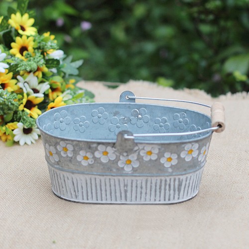 Rustic flower pots - rustic,