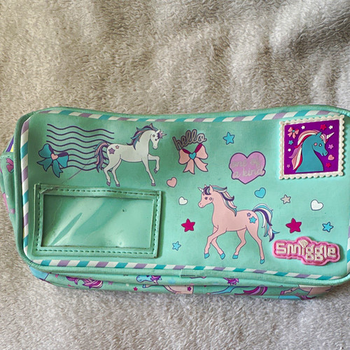 Smiggle unicorn print pencil - unicorn,