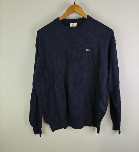 Lacoste men navy - navy, wool
