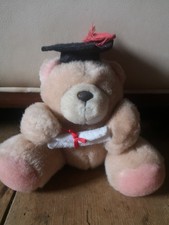 Vintage Forever Friends graduation Teddy Bear plush cuddly soft toy 5.5 Inches 