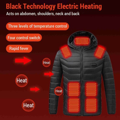 Electric heated cotton - heated, jacket