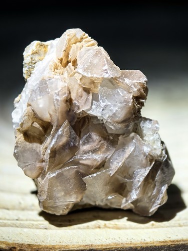 Natural paper spar - spar, calcite