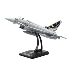Eurofighter Typhoon 1:100 Scale Model 16cm Alloy Aircraft Desktop Decor w Stand