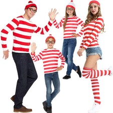 Adult Unisex Men Wheres Wally