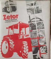 ZETOR UNIFIED RANGE II 8111-16145 TRACTOR PARTS CATALOGUE