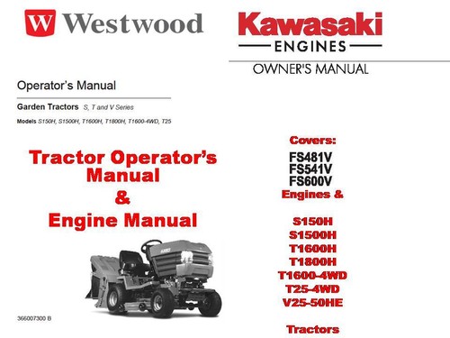 Westwood ride mower - on,
