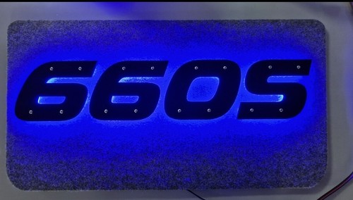 Scania 660 neon led - scania,