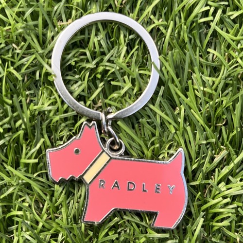 Radley metal pink dog tag - tag, /