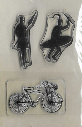 Assorted clear stamps for - clear,