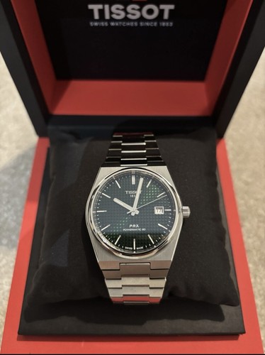Tissot prx powermatic green - powermatic, 80