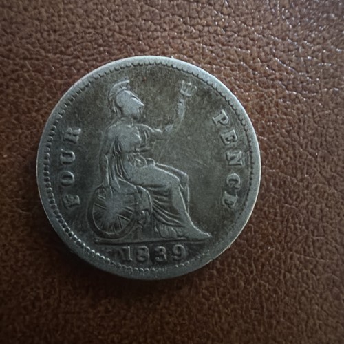 Victorian 1839 four pence - four,