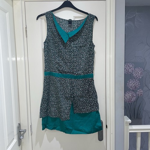 Skunkfunk green vestido - skunkfunk, verde