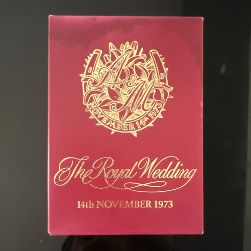 Pobjoy mint 1973 princess anne - 1973,