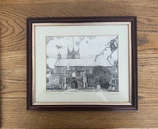 Ltd Ed 2/100 Ink Sketch Of St