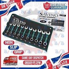 10PC STUBBY SPANNER