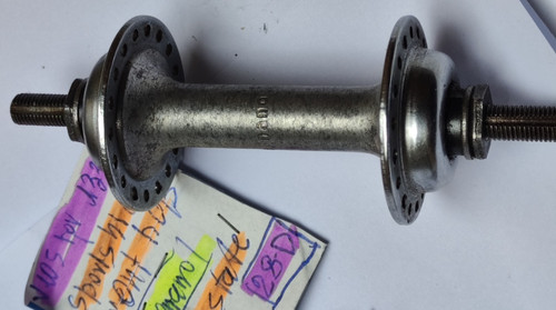Sports front hub - front, marked