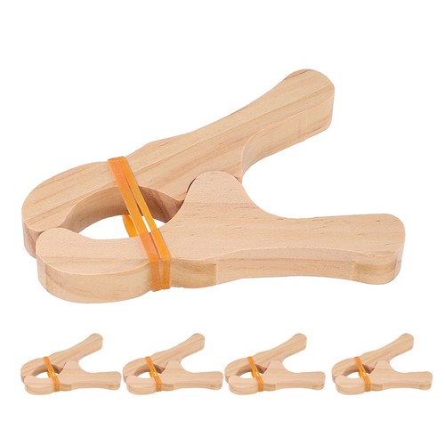 Pcs wooden toy clamp fabric - wooden,