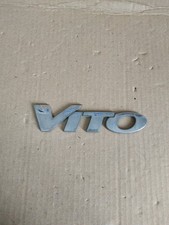 MERCEDES VITO W639 2006 REAR LETTERING BADGE VITO