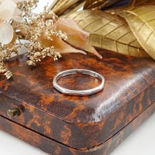 Antique Platinum ring