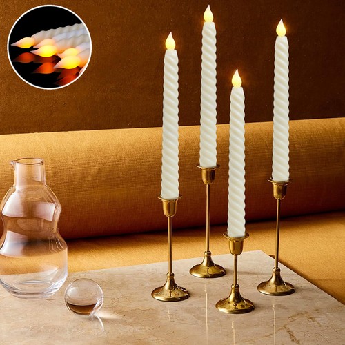 2pack led flameless - flameless, taper