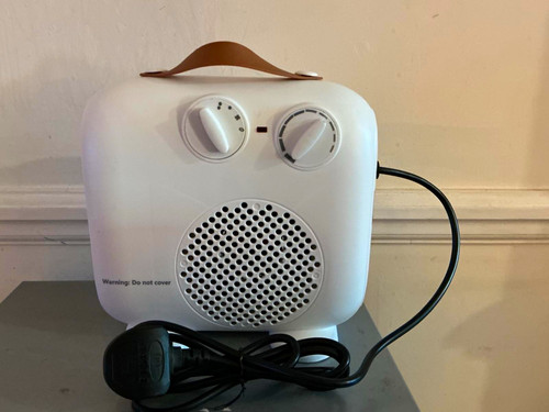 Portable forced air fan - portable, space